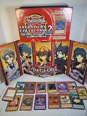 Yu-Gi-Oh Legendary Collection 2 And Extras 136 Cards From 1996 In The Box...